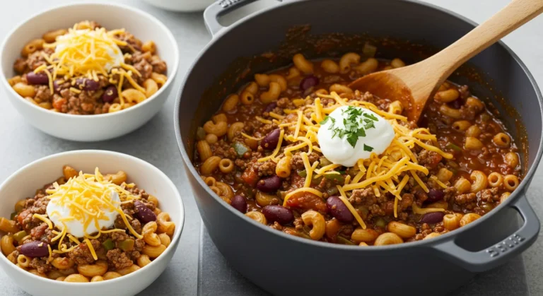 Easy One Pot Chili Mac Recipe for Quick Weeknight Dinners