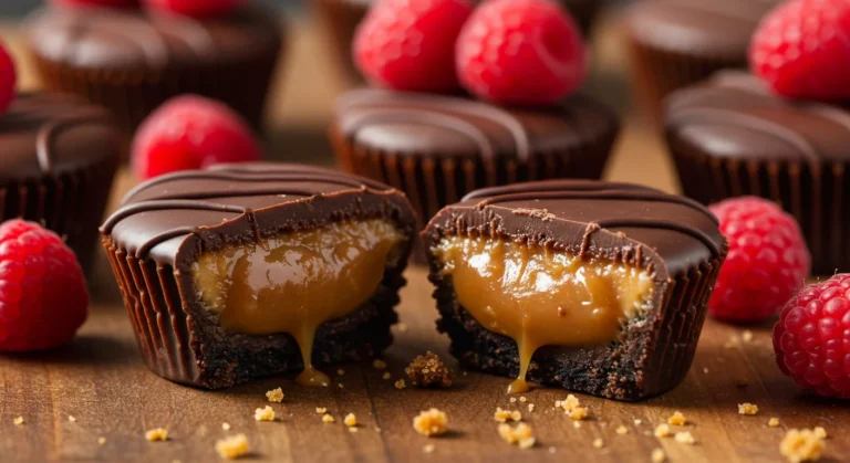 Decadent Chocolate Caramel Cheesecake Bites for Easy Desserts