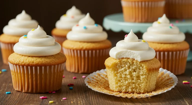 Moist and Fluffy Vanilla Cupcakes Perfect for Any Occasion
