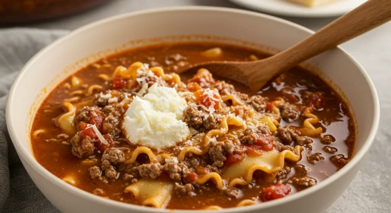 Cozy and Hearty Lasagna Soup Recipe for Easy Weeknight Dinners