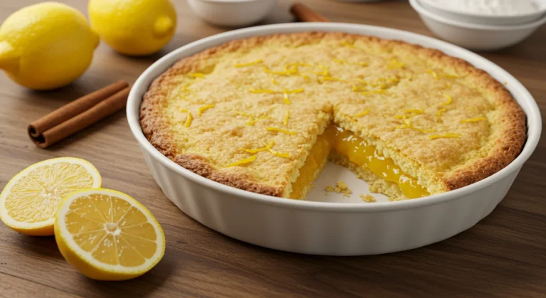 Easy Magic Lemon Cobbler Recipe for a Zesty Dessert Delight
