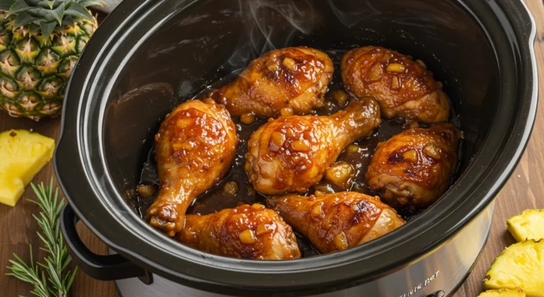 Slow Cooker Pineapple BBQ Chicken Recipe for Easy Weeknight Dinners