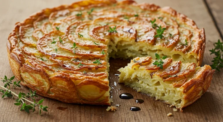 Crispy Balsamic Thyme Potato Torte Recipe for Elegant Sides