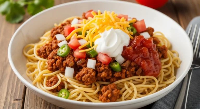 Easy Taco Spaghetti Recipe for a Quick Weeknight Dinner