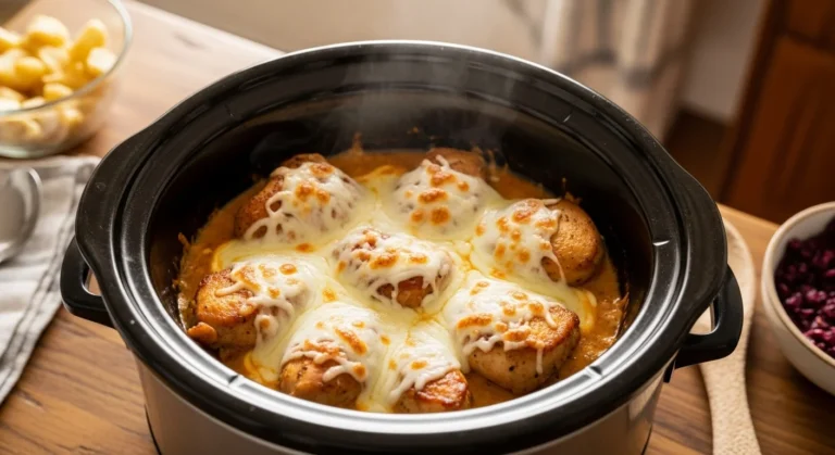 Slow Cooker Cheesy Mozzarella Chicken for Easy Comfort Food