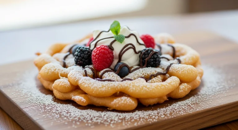 Easy Homemade Funnel Cake Recipe – Perfect Fair Treat at Home